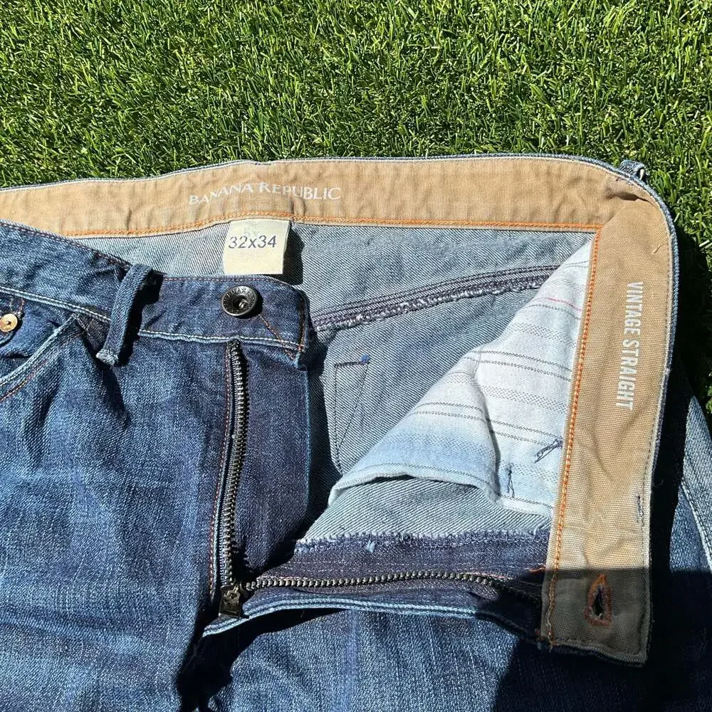 Banana Republic Vintage Straight Fit Jeans, Size 32x34